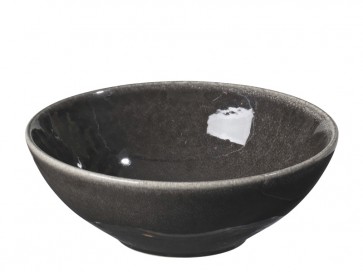 BROSTE COPENHAGEN Schale NORDIC COAL, Ø 17 cm x 6 cm