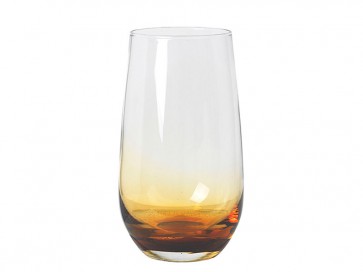 Broste Copenhagen Wasserglas AMBER, hoch