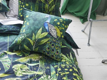 DESIGNERS GUILD Bettwäsche ARJUNA LEAF, Zierkissen 65 x 65