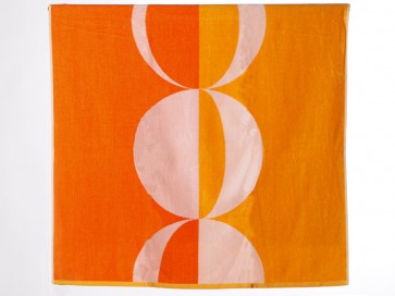 SCHLOSSBERG Strandhandtuch orange