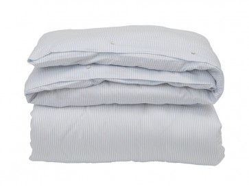 LEXINGTON Bettwäsche HOTEL TENCEL STRIPE White/Blue