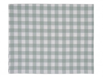 LEXINGTON Tischdecke HOTEL GINGHAM TABLECLOTH, White/Green, 150 x 250 