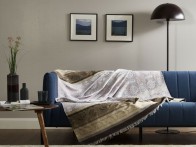 BASSETTI Jacquardplaid TREMEZZO 41, 140 x 190