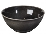 BROSTE COPENHAGEN Schale NORDIC COAL, Ø 25 cm x 11 cm