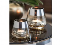 FINK LIVING Teelichthalter JONA champagner