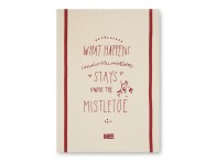 LEXINGTON Geschirrtuch MISTLETOE EMBROIDERED COTTON TWILL KITCHEN TOWEL