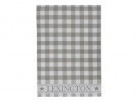 LEXINGTON Geschirrtuch HOTEL GINGHAM KITCHEN TOWEL, White/Gray