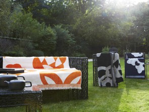 ALEXANDRE TURPAULT Strandtuch LA PLAGE navy