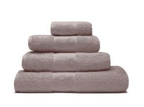 DESCAMPS La Mousseuse Frottier, Farbe perle (alte Version - eingesticktes Logo)