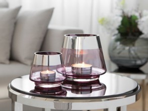 FINK LIVING Teelichthalter JONA hellrosa