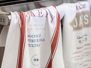 LEXINGTON Geschirrtuch BREAKFAST KITCHEN TOWEL, weiß